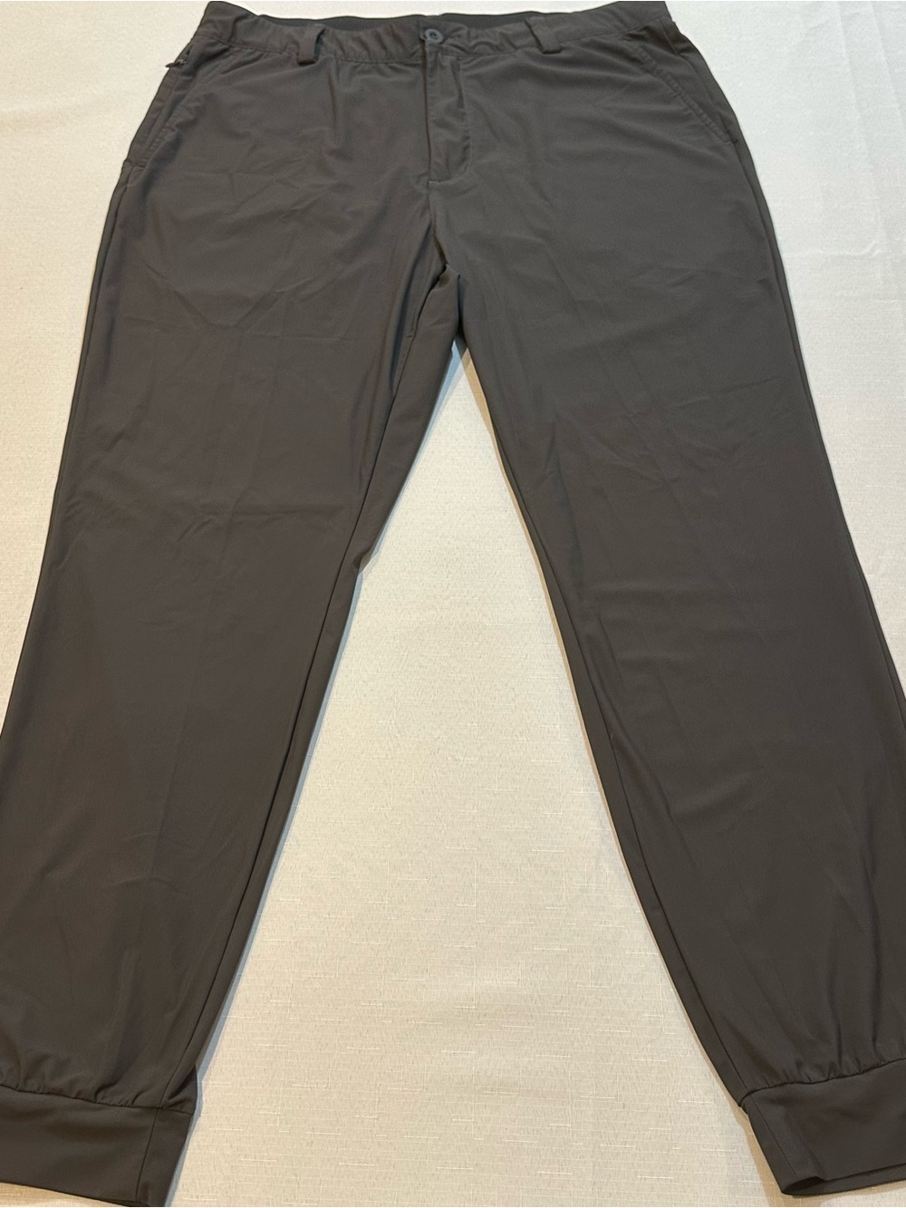 TRR Gray Performance Jogger Pants Men’s Large Stretch Athletic